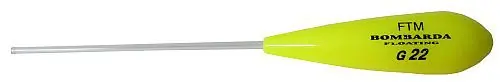 FTM Bombarde Drijvend Fluo Geel 30 gram Veilige Betaling