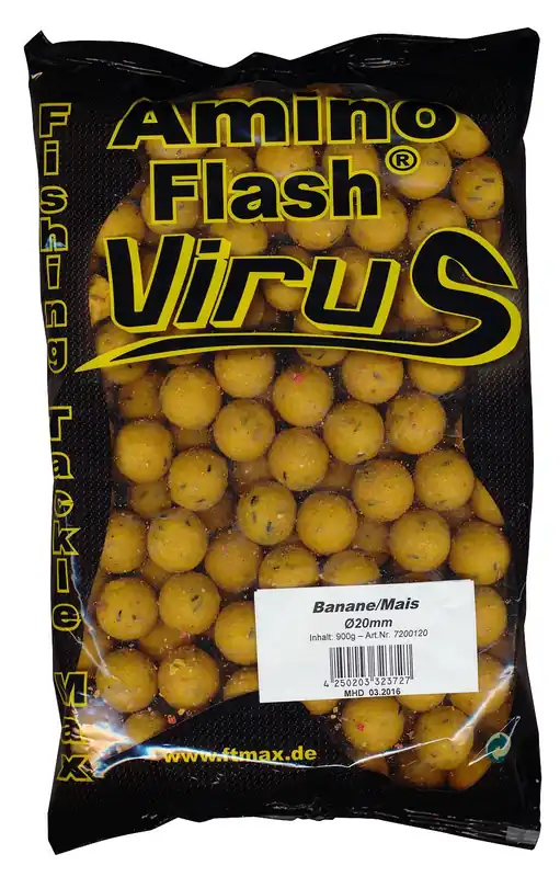 FTM Banaan Mais boilies 20 mm Shop Nu