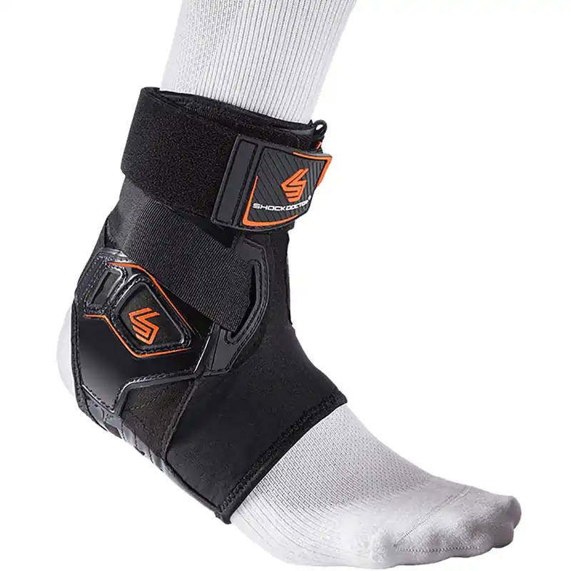 Finale Uitverkoop Shock Doctor Bio-Logix Enkelbrace - Zwart XS/S (Links)