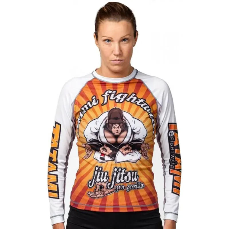 Actieprijs Tatami Fightwear Zen Gorilla Rashguard met lange mouwen voor dames S