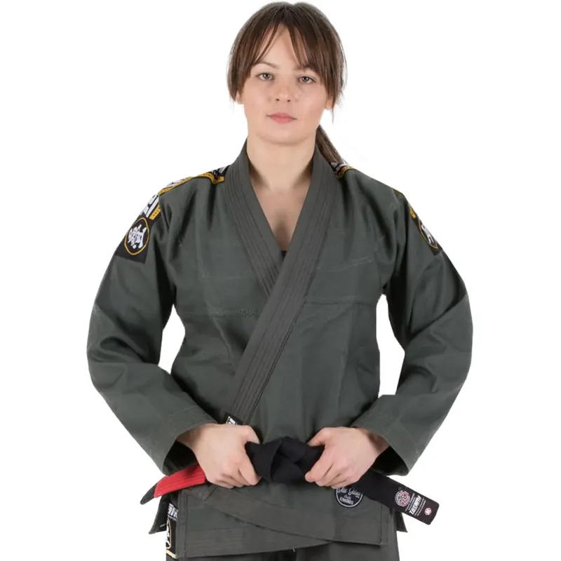 Tatami Fightwear Nova Absolute BJJ Gi voor dames - kaki F1 Actieprijs