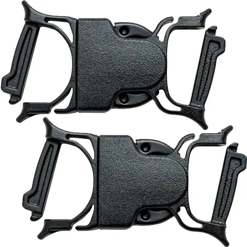 Hete Deal Gear Aid Dual Snap 1" No-Sew vervangende gesp - 2-pack