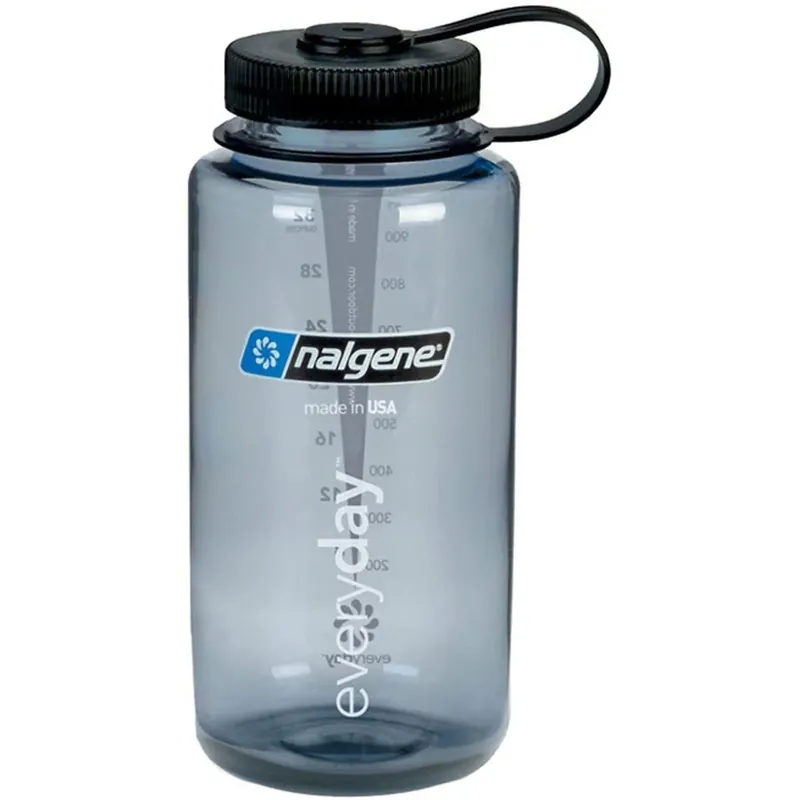 Betaalbaar Nalgene Sustain 32 oz. Tritan Everyday Wide Mouth Waterfles - Grijs/Zwart
