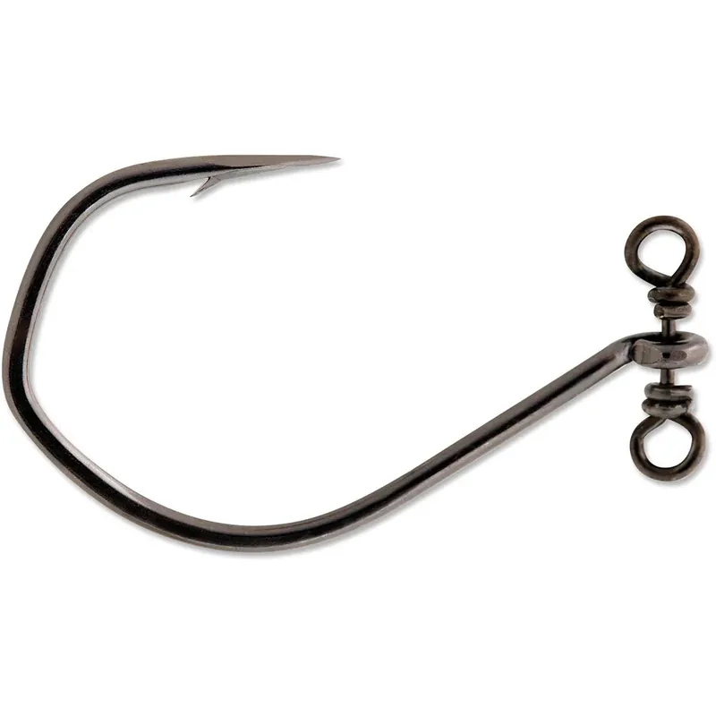 VMC Zero Line Twist 2/0 Spinshot Drop Shot Haak - 4-pack Laatste Kans