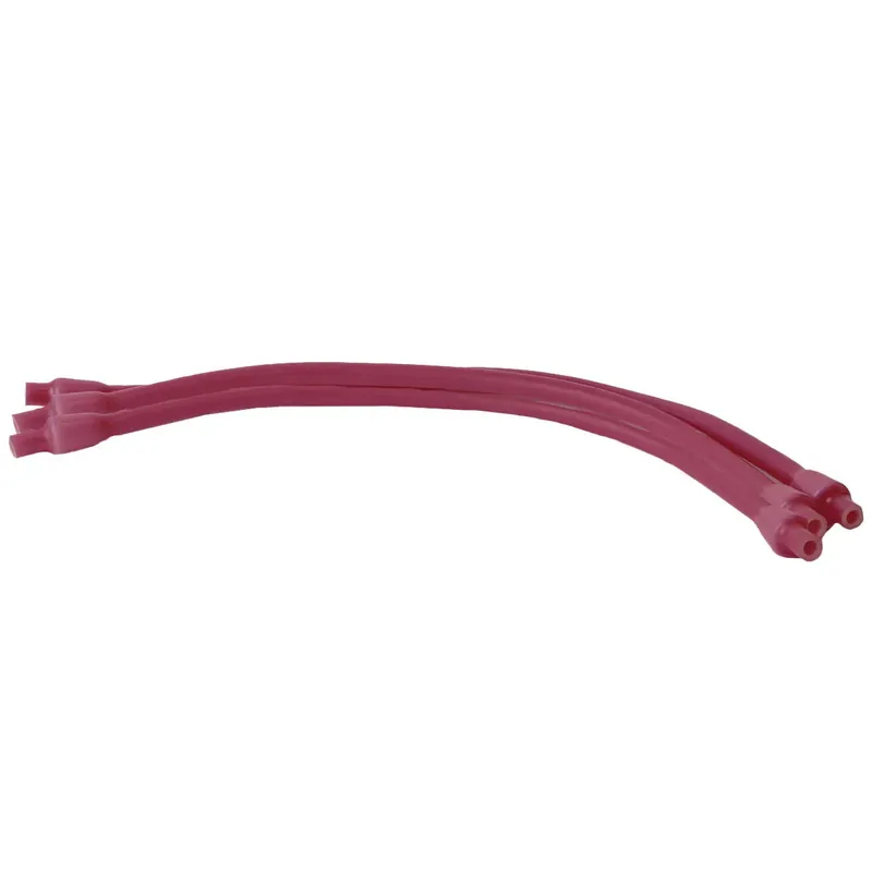 Lifeline USA Drie verwisselbare 16" kabels - 40 lb. weerstand - Magenta Exclusieve Aanbieding