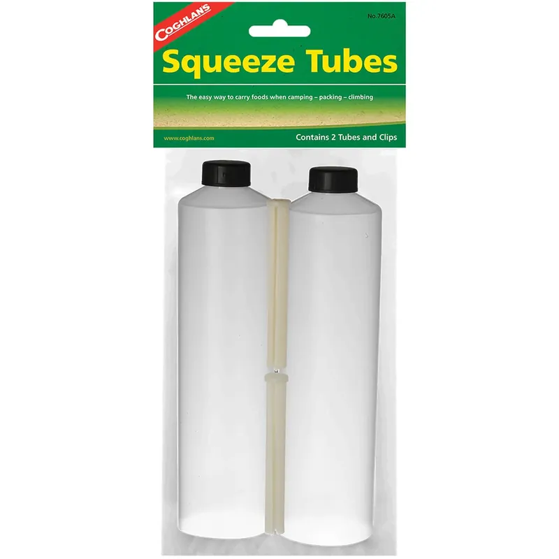 Populair Coghlan's Squeeze Tubes (2-pack) Herbruikbare plastic voedselcontainer voor kamperen