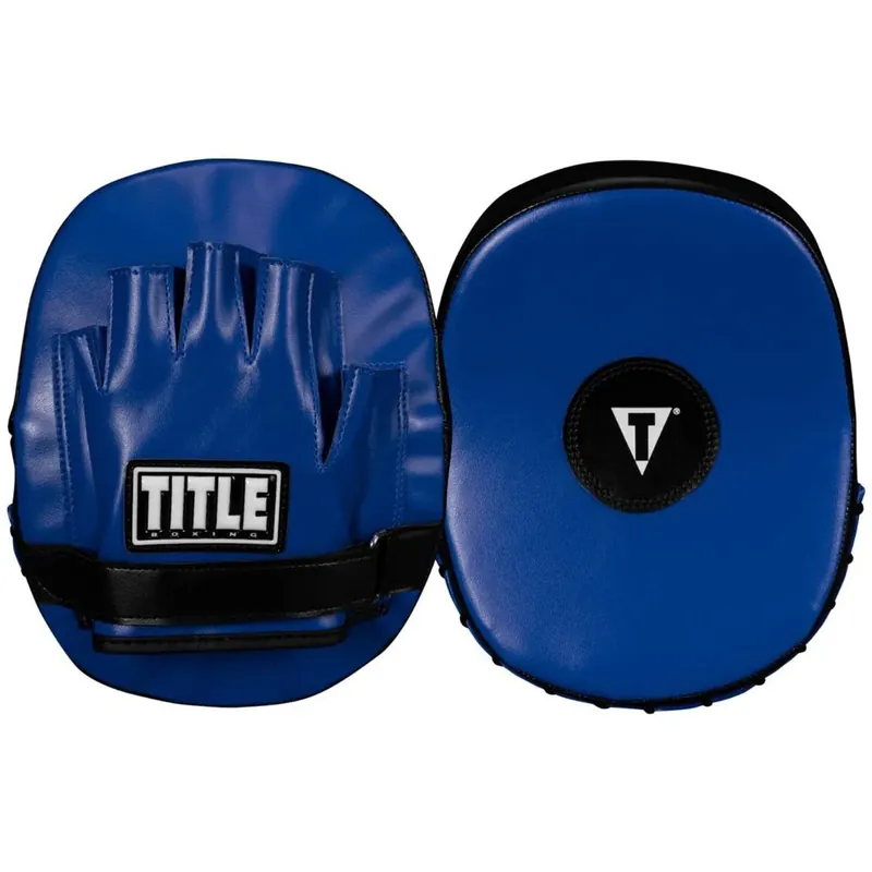 Titel Boxing Cobra Micro Mitts 3.0 Blauw Zwart Direct Verzonden
