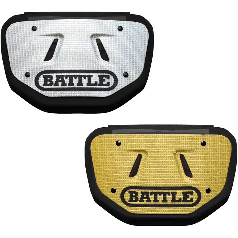 Battle Sports Diamond Adult Chrome Beschermende Voetbal Achterplaat Veilige Betaling