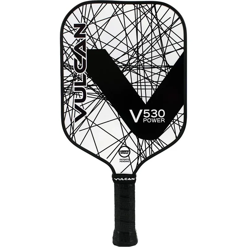 Actieprijs Vulcan V530 Power Pickleball-peddel Zwarte laser