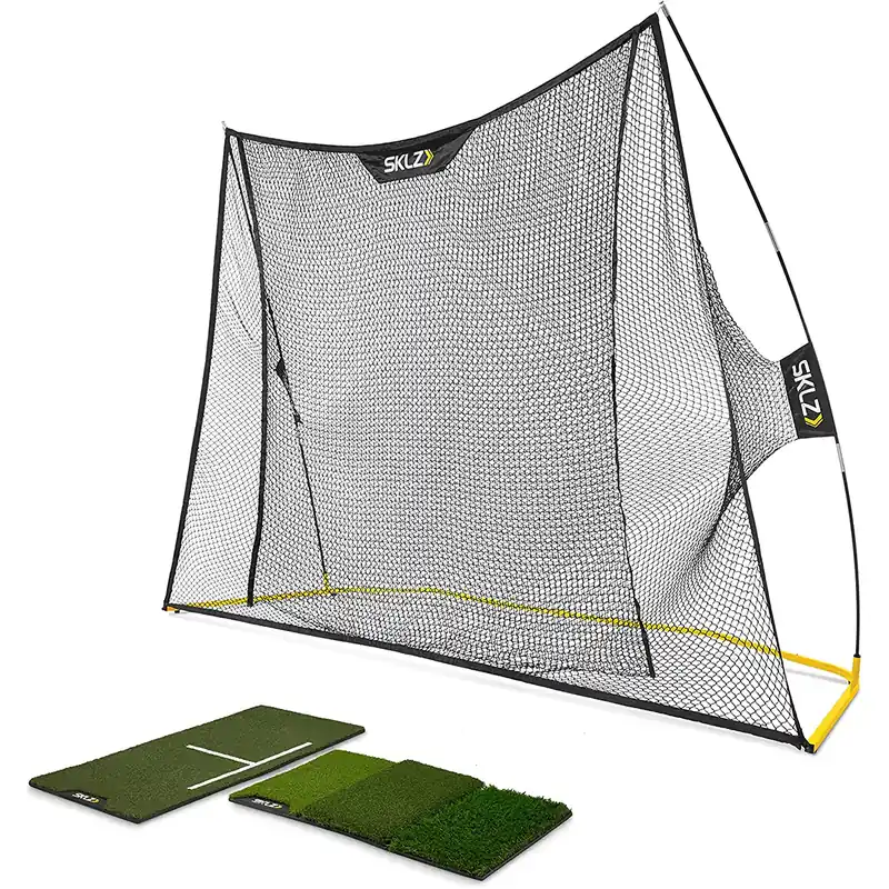 Veilige Betaling SKLZ Premium Golf Home Driving Range Kit - Zwart/Geel