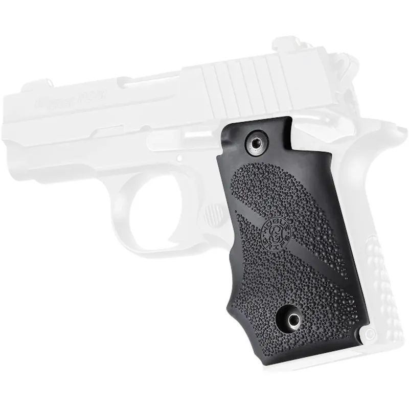 Hogue SIG SAUER P238 Rubberen Grip met Vingergroeven OD Groen Exclusieve Aanbieding