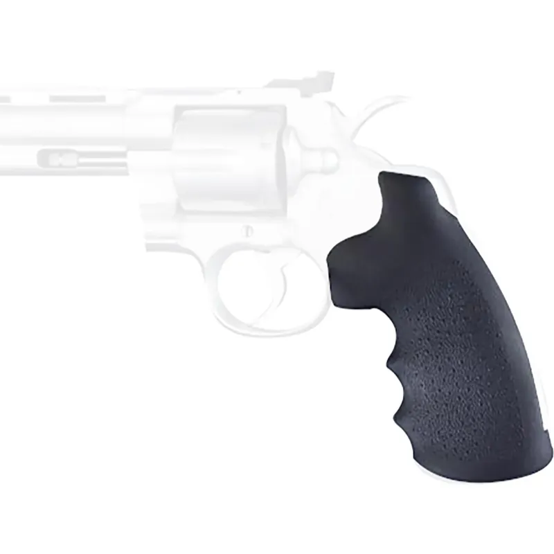 Gecertificeerd Hogue Colt Python OverMolded Rubber Monogrip - Zwart