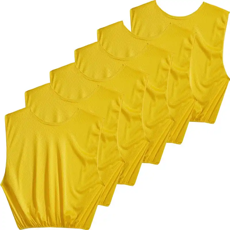 Actieprijs SKLZ Sport-oefenjerseys voor volwassenen, 6-pack Geel