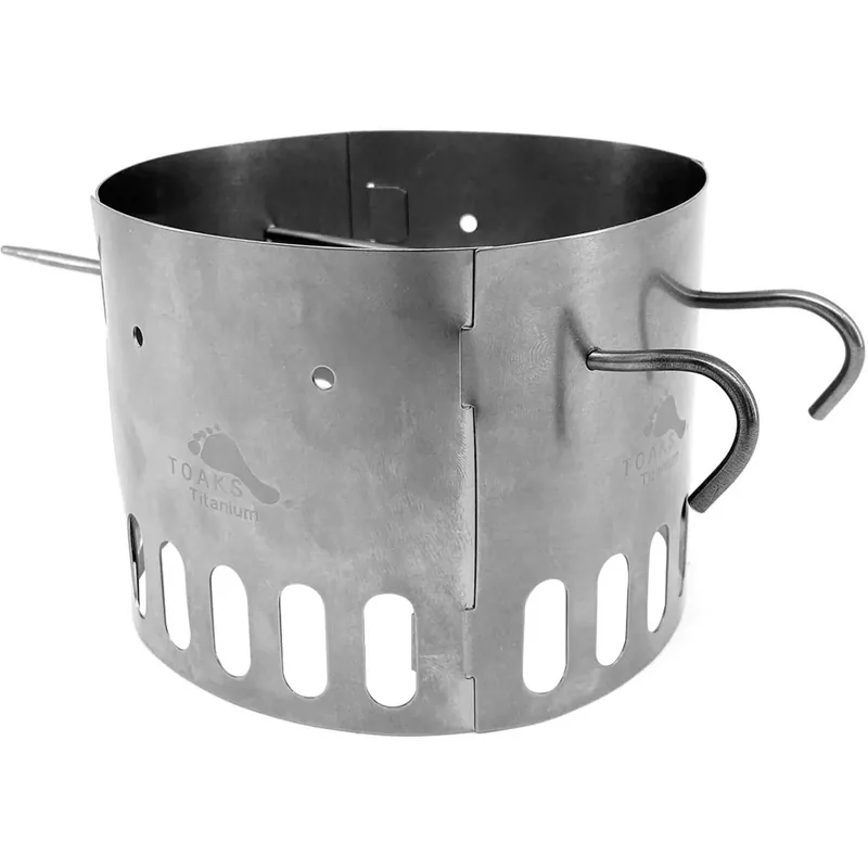 TOAKS TiStand Titanium Alcohol Stove Dubbele standaard en windscherm FRM-03 Laatste Kans