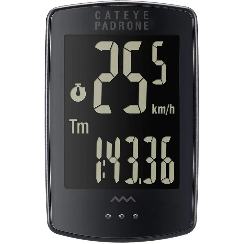 CatEye Padrone Stealth Fietscomputer met OF-100 Beugel Must-Have