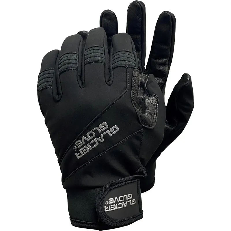 Glacier Glove Guide Full Finger Handschoenen - Zwart S Fabrieksprijs
