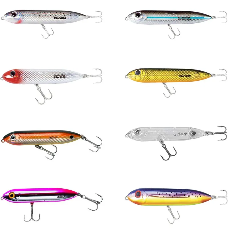 Lage Kosten Heddon Super Spook Jr. 1/2 oz. Zoutwatervislokmiddel Goud glans