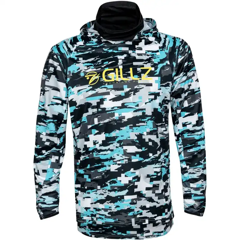 Betrouwbaar Gillz Pro Series Tek UV Pullover Hoodie - Aruba Blauw S