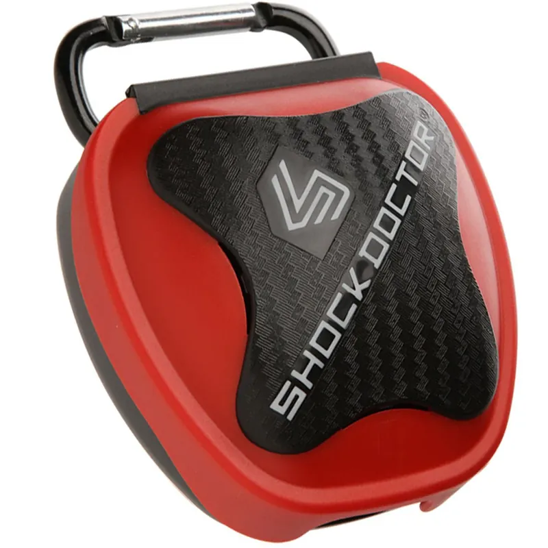 Shop Nu Shock Doctor Mondbeschermer Hoesje Rood