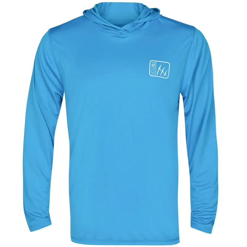 Fintech Fish Anywhere UV Pullover Hoodie - Hawaiian Ocean S Voordeelprijs