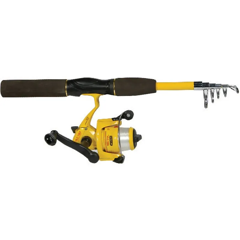 Eagle Claw Pack-It 5'6" Telescopische Vishengel/Molen Combo Flitsaanbieding