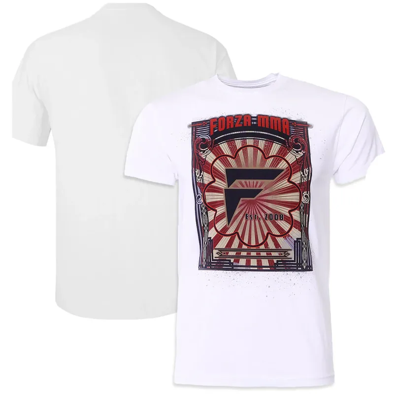 Rechtstreeks Van De Fabrikant Forza Sports "Awakening" MMA T-shirt - Wit S