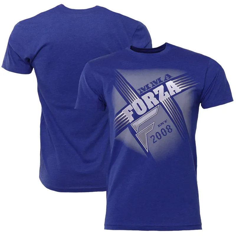 Forza Sports "Crossroads" MMA T-shirt - Koningsblauw S Shop Nu