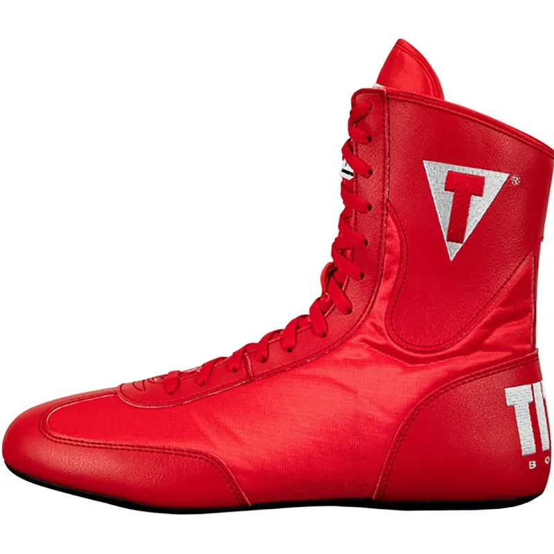 Title Boxing Speed-Flex Encore Mid-Length Boksschoenen - Rood 8 Actieprijs