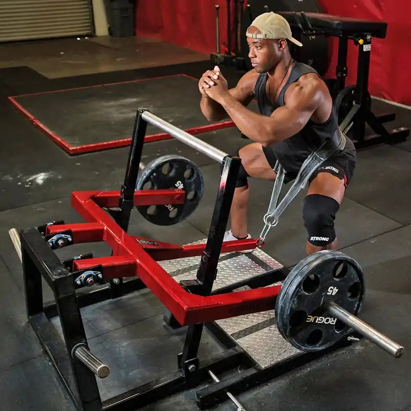 Finale Uitverkoop Sling Shot STrong Knee Sleeves van Mark Bell - Zwart XS