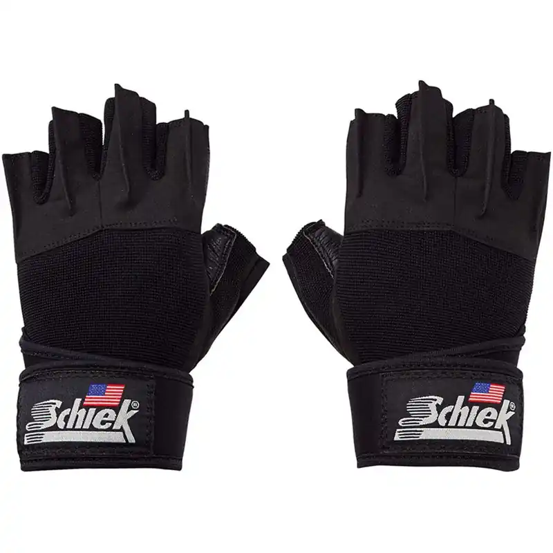 Gecertificeerd Schiek Sports Platinum 3/4 Finger Wrist Wrap Lifting Handschoenen XS