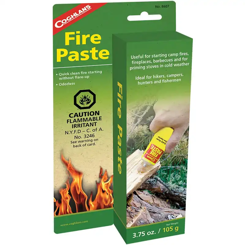 Coghlan's Fire Paste, noodkampeeroverlevingshaard, kampvuurstarter Korting