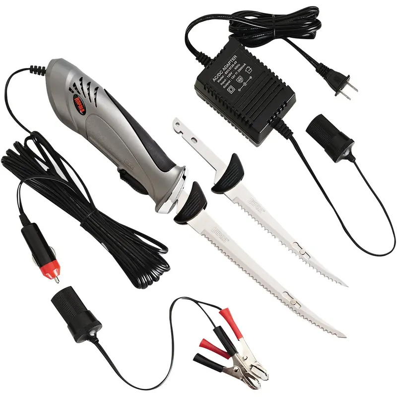 Beperkt Aanbod Rapala Deluxe Elektrische Fileermesset - Zwart/Grijs