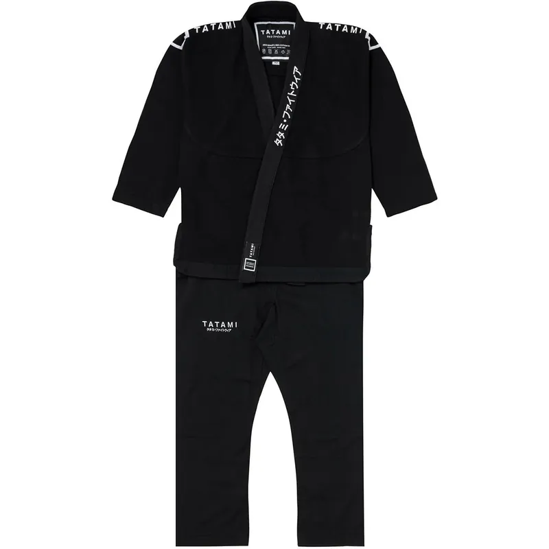 Direct Beschikbaar Tatami Fightwear Katakana BJJ Gi - Zwart A0
