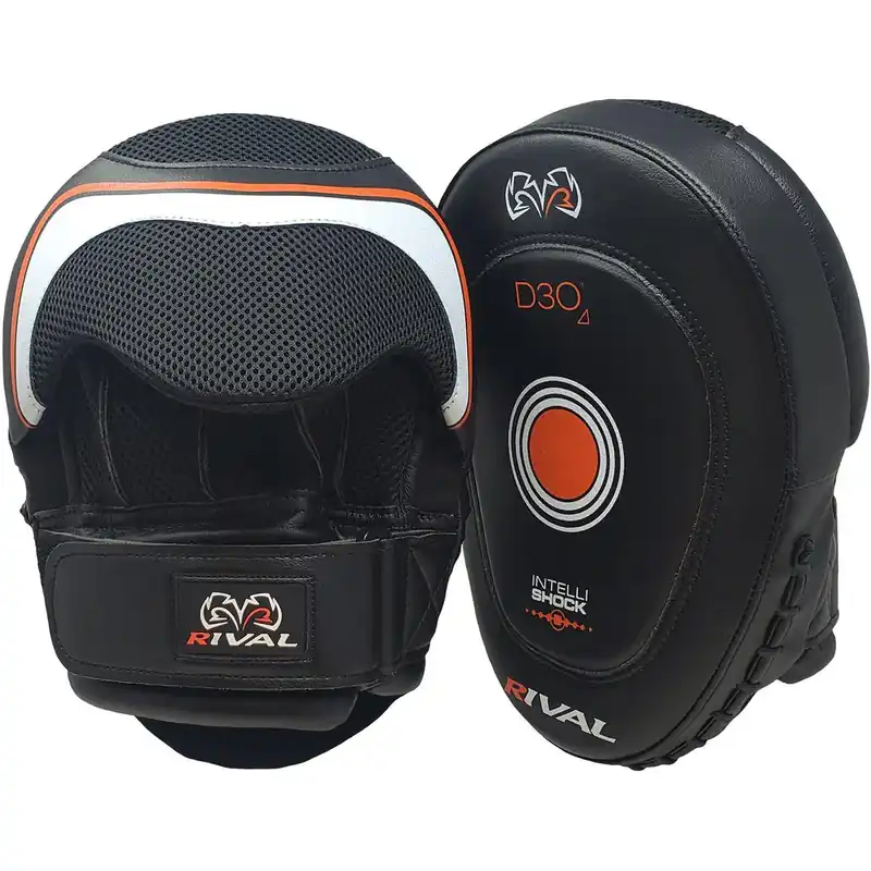 Tijdelijk Beschikbaar RIVAL Boxing RPM10 Intelli-Shock Punch Mitts 2.0 Zwart