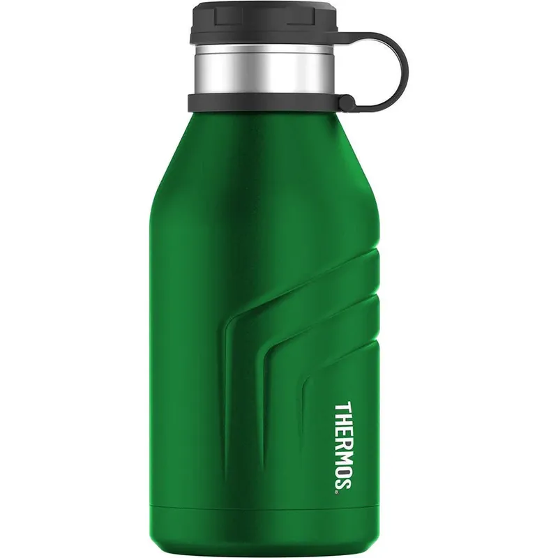 Flitsaanbieding Thermos 32 oz. vacuüm geïsoleerde drankfles met schroefdop - Groen