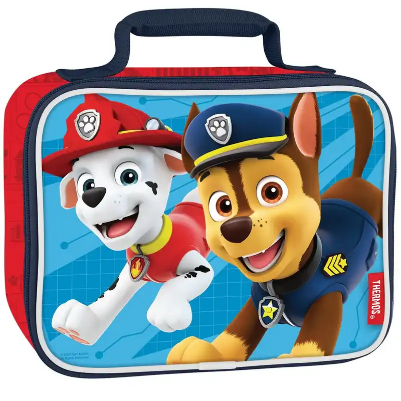 Alleen Vandaag Thermos Kid's Paw Patrol Soft Lunchbox - Donkerblauw/Rood