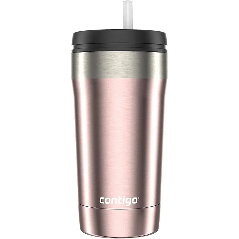 Laatste Kans Contigo 16 oz. Uptown Dual Sip roestvrijstalen beker Stained