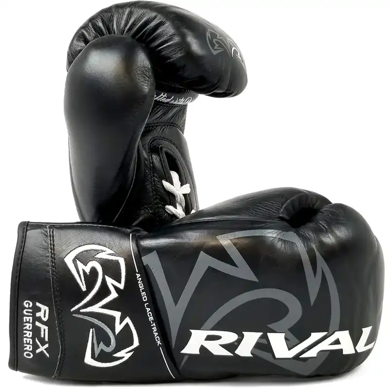 RIVAL Boxing RFX-Guerrero SF-H Lace-Up Pro Fight Gloves 8 oz. Finale Uitverkoop