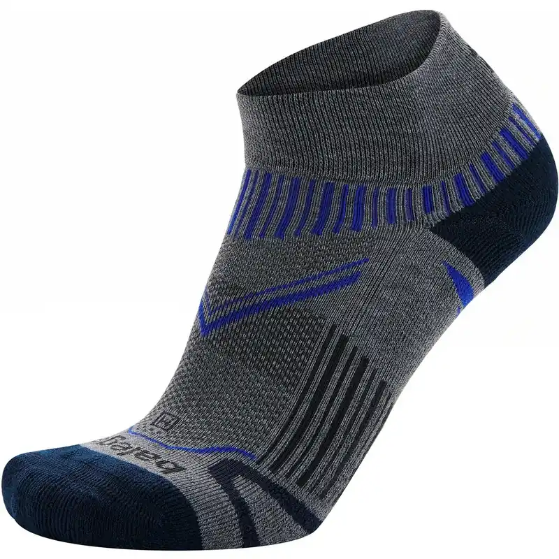Balega Enduro Quarter Running Sokken - Grijs Heather/Inkt S Hete Deal
