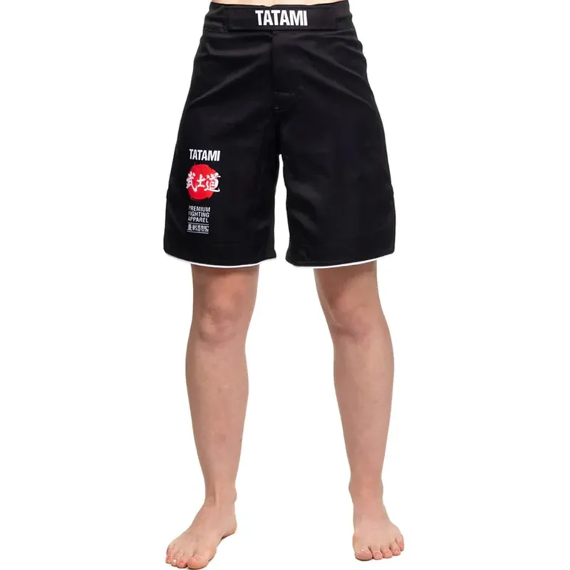 Tatami Fightwear Dames Bushido Grappling Shorts - Zwart S Betrouwbaar