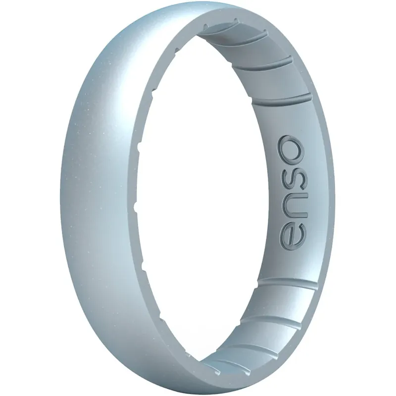 Speciale Aanbieding Enso Rings Dunne Elementen Serie Siliconen Ring - Diamant