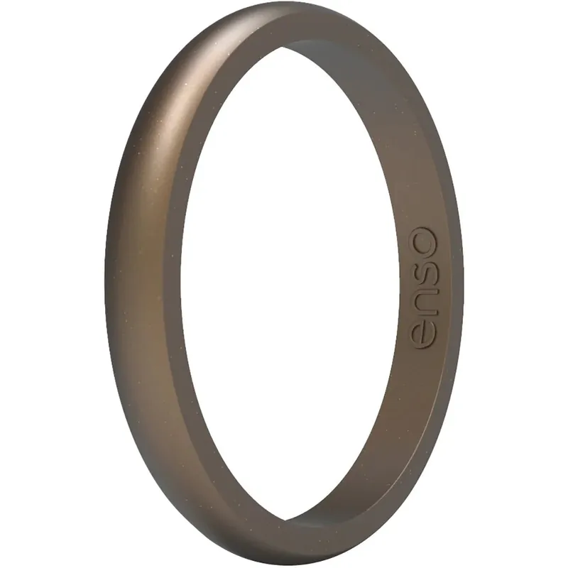 Fabrieksprijs Enso Rings Halo Elements Series Siliconen Ring - Meteoriet