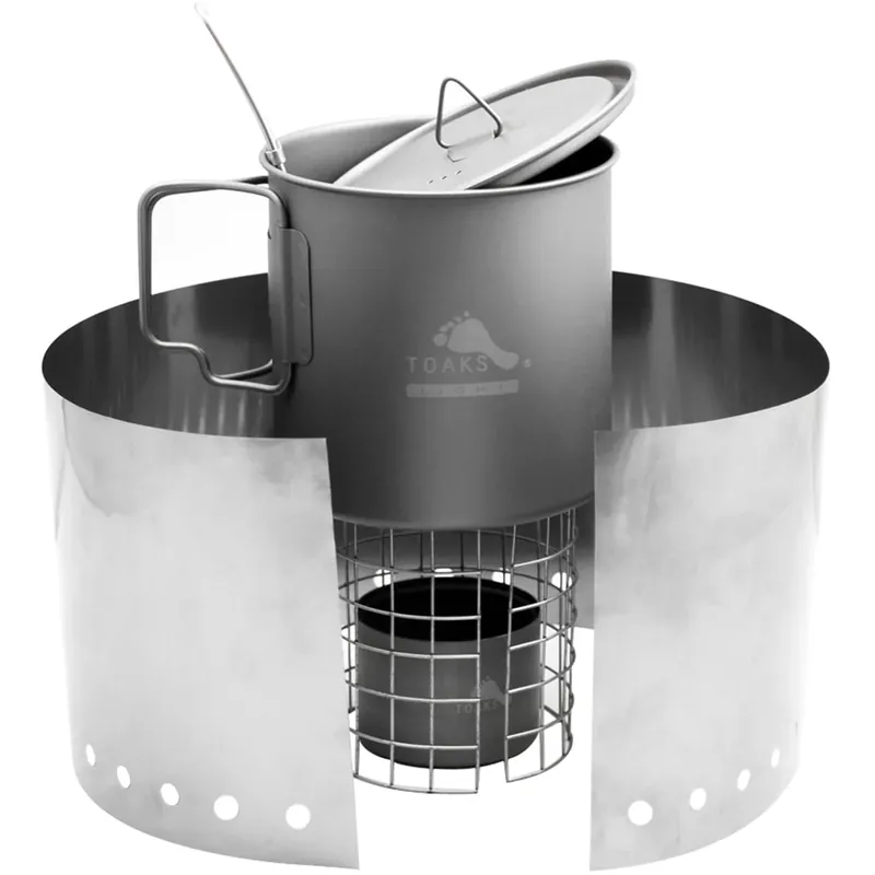 Must-Have TOAKS Titanium Alcohol Stove Kook Systeem - 650ml