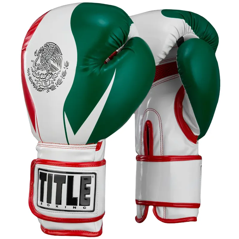 Titel Boksen Infused Foam El Combate Mexico Klittenband Trainingshandschoenen M Flitsaanbieding
