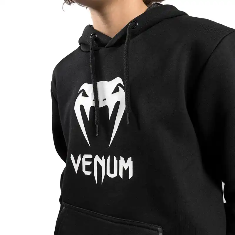 Direct Verzonden Venum Kid's Classic Pullover Hoodie - Zwart 10