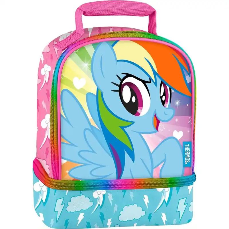 Direct Verzonden Thermos Kid's Dual Compartment Soft Lunchbox - My Little Pony