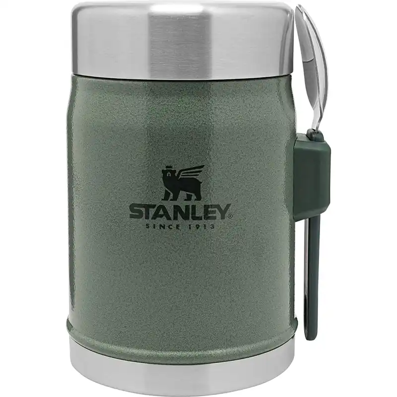 Stanley Legendary 14 oz. vacuüm geïsoleerde roestvrijstalen voedselpot met spork Blauw Beste Prijs