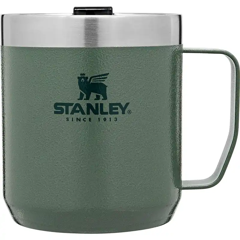 Favoriet Stanley 12 oz. Klassieke legendarische vacuüm geïsoleerde roestvrijstalen kampeermok Esdoorn