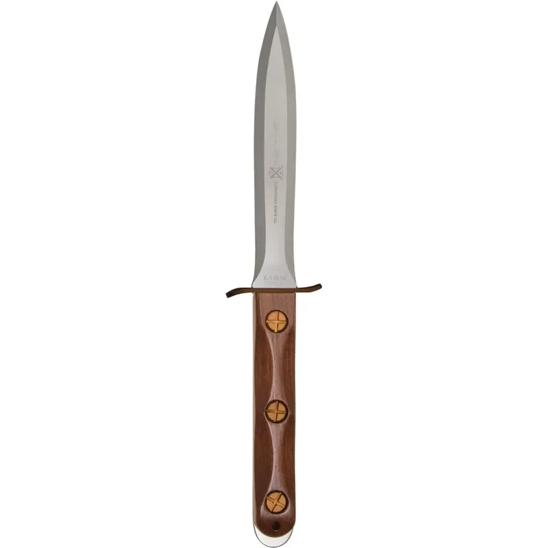 Express Levering KA-BAR Ek Commando Presentatiemes met Schede - Bruin