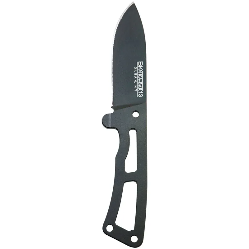 KA-BAR 2.5" recht rand vast mes Becker Remora mes met Shealth - Zwart Merkproduct
